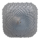 Molded glass ceiling light