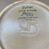 Old sarreguemines soup tureen nadege model ceramic beige vintage