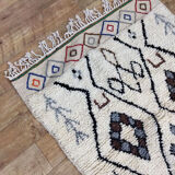 Moroccan berber carpet 141x108cm