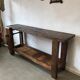 Former bench in oak