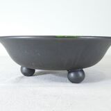 Fruit cup in black ceramic matte