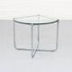 MR coffee table Mies van der Rohe for Knoll, 1980s