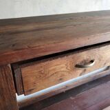 Old workbench with 2 large drawers