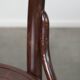 Set of five vintage wooden Cosmos bistro design chairs with stunning detail