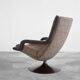 Geoffrey Harcourt, pair of F152 lounge chairs with ottoman for Artifort, 1975.