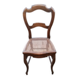 Antique Louis Philippe caned chair