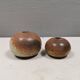 Two small round vases by Aage Wurtz Denmark 1970-80s.