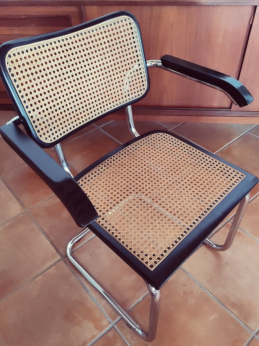 Fauteuil cesca B64 par Marcel Breuer 1970