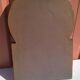 Oriental mirror leather and nails 28x55cm