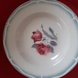 Set de 9 assiettes Digouin Sarreguemine modèle Alesia