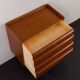 Danish mid-century teak dresser with four drawers, 1960s
