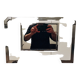Vileroy & Boch Mettlach vintage bathroom mirror