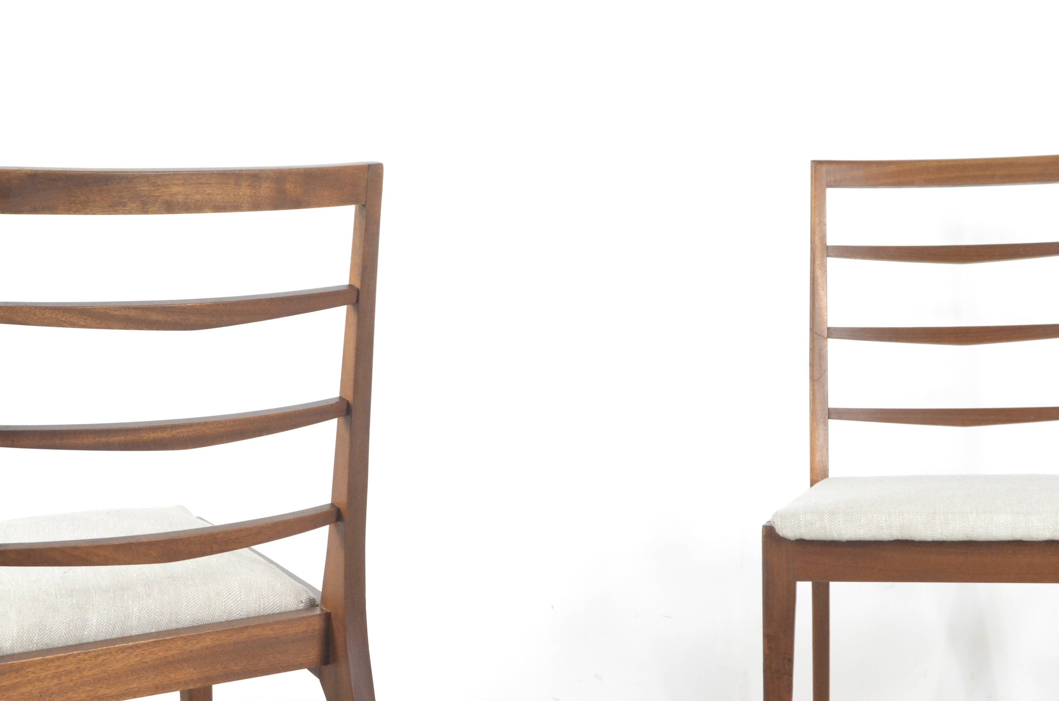 Set Of 4 Midcentury McIntosh Teak Chairs. Vintage Modern / Retro / Danish S