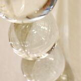 Wall lamp "Venini" of crystals. Italy 1970s