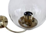 New Hollywood Regency wall lamp, Kamenicky Senov, Czechoslovakia 1970s.