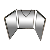 Miroir de barbier ancien