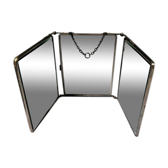 Antique barber mirror