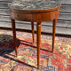 Table bouillotte en noyer d’époque directoire XVIII eme siècle