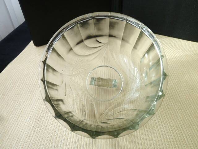 Antique pressed glass cheese dome