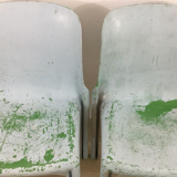 Pair of chairs Artemide "Selene" Vico Magistretti, 1960
