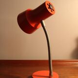 Red desk lamp "veb narva" made in ddr 70's