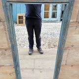 Burmese teak mirror