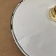 Pair of vintage wall lamps in enamelled sheet metal electrified to nine