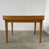 1950s oak luggage rack