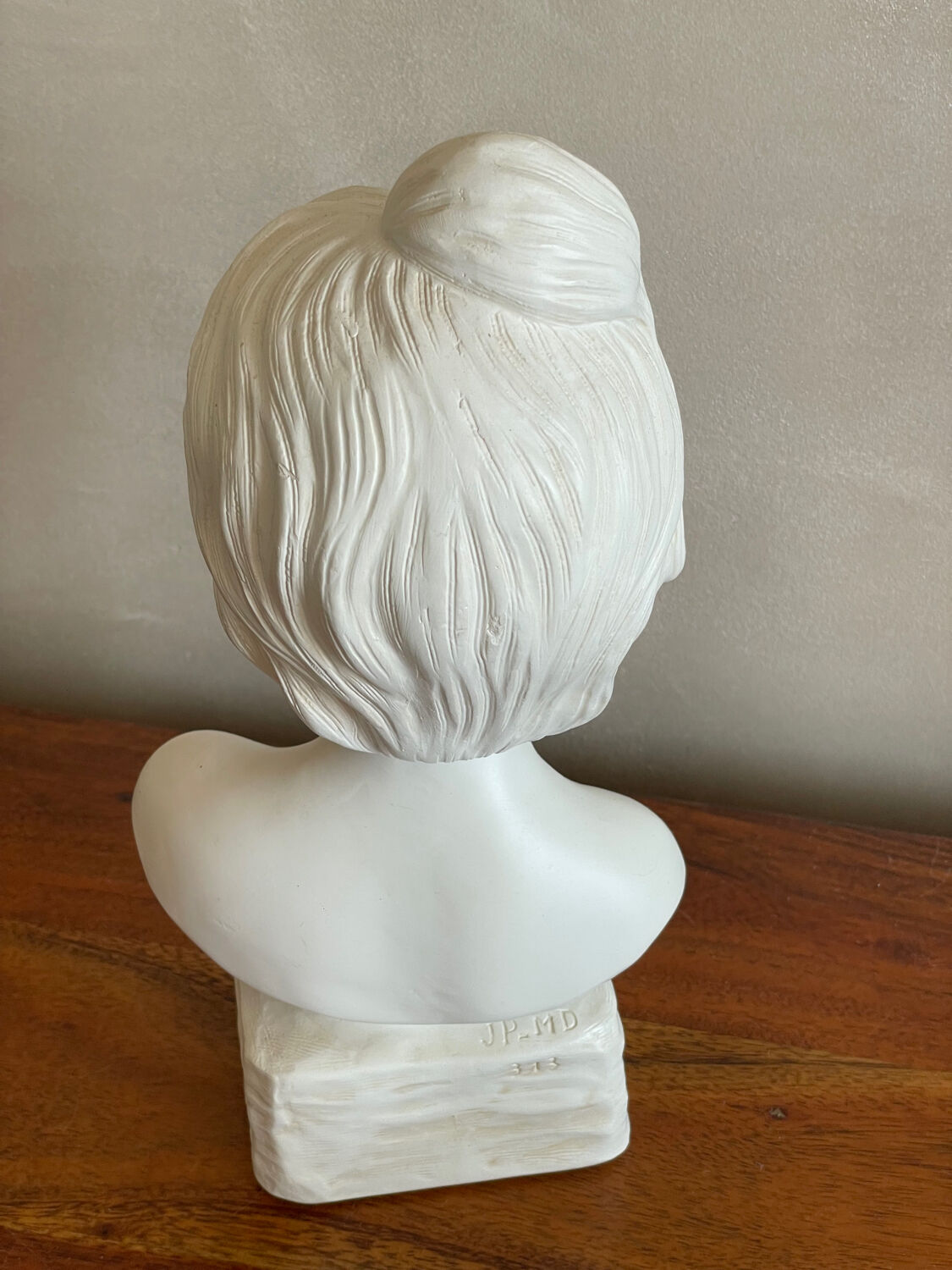 Plaster bust