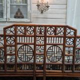 Rattan sofa