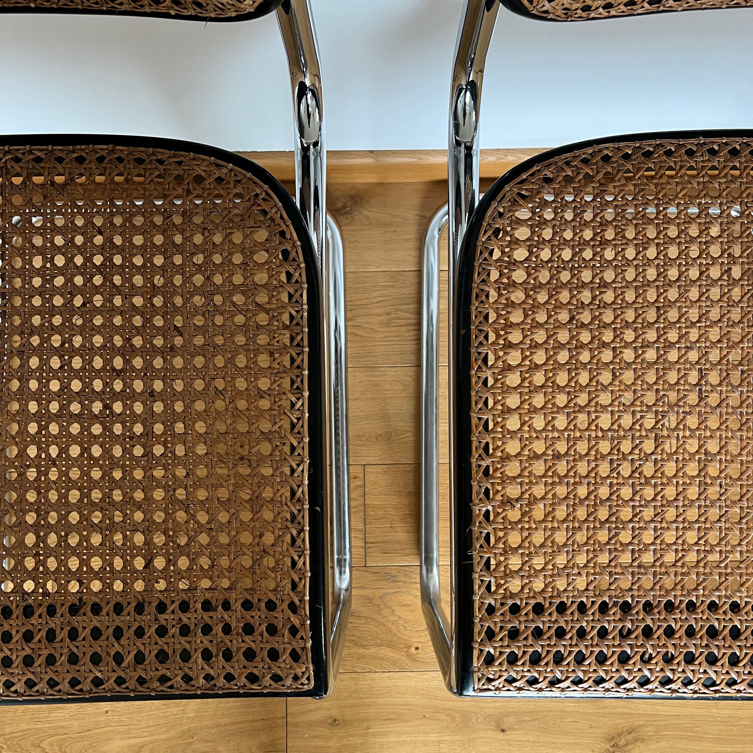 Pair Cesca B32 edition Gavina Marcel Breuer
