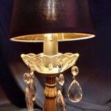 Small vintage brass lamp