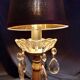 Lampe vintage en laiton