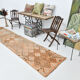 Turkish runner rug 79x373cm
