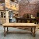 Early 20th century oak farmhouse table