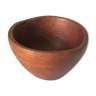 Asymmetrical teak bowl 60 years