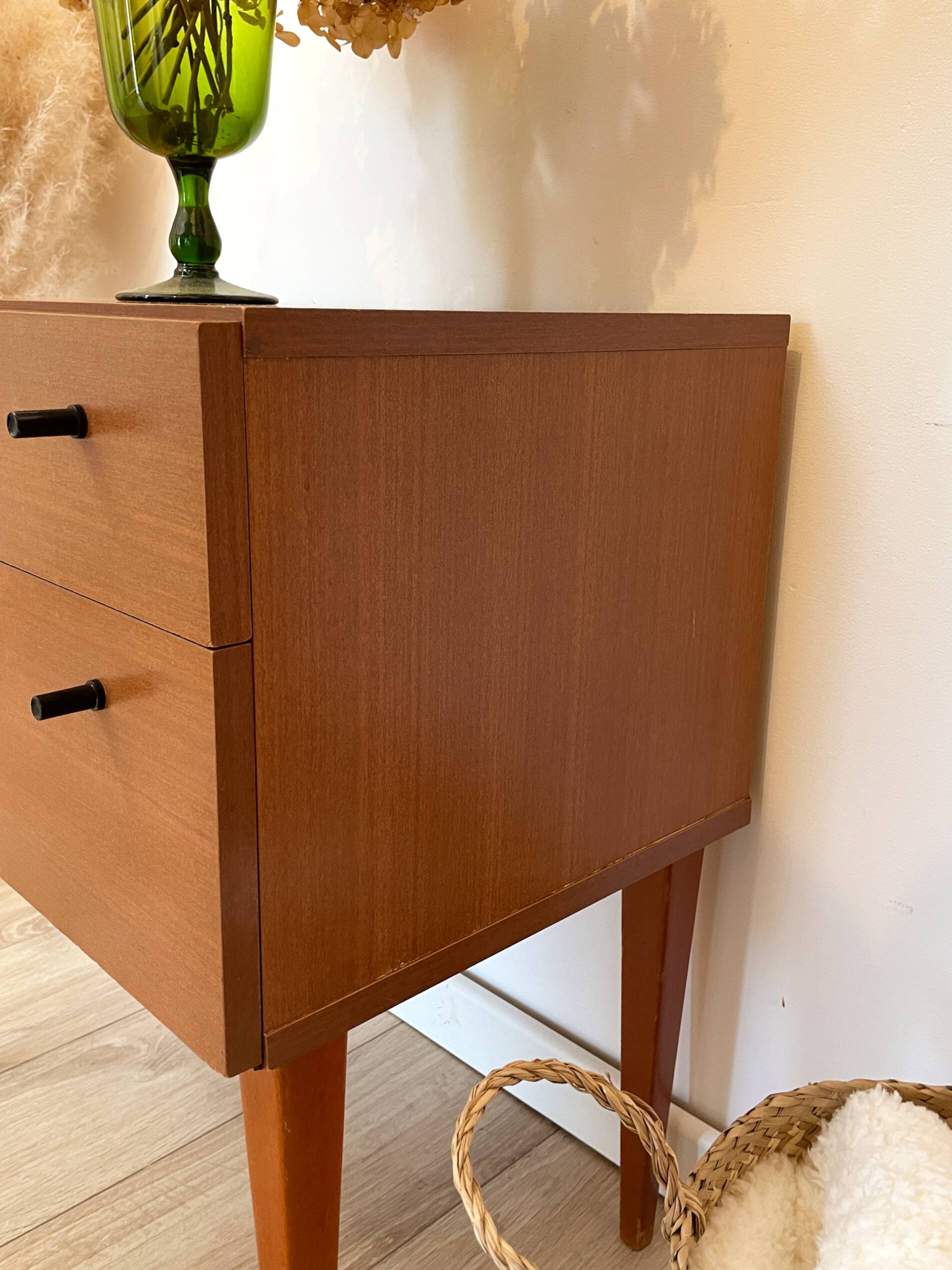 1960s bedside table - 3K Möbel