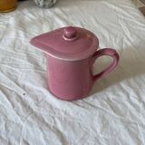 Pink ceramic teapot