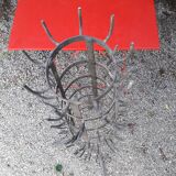 Wrought iron hedgehog for bottle