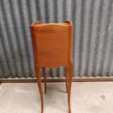 Solid wood bedside table