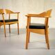 Paire de fauteuils Baumann, France 1980