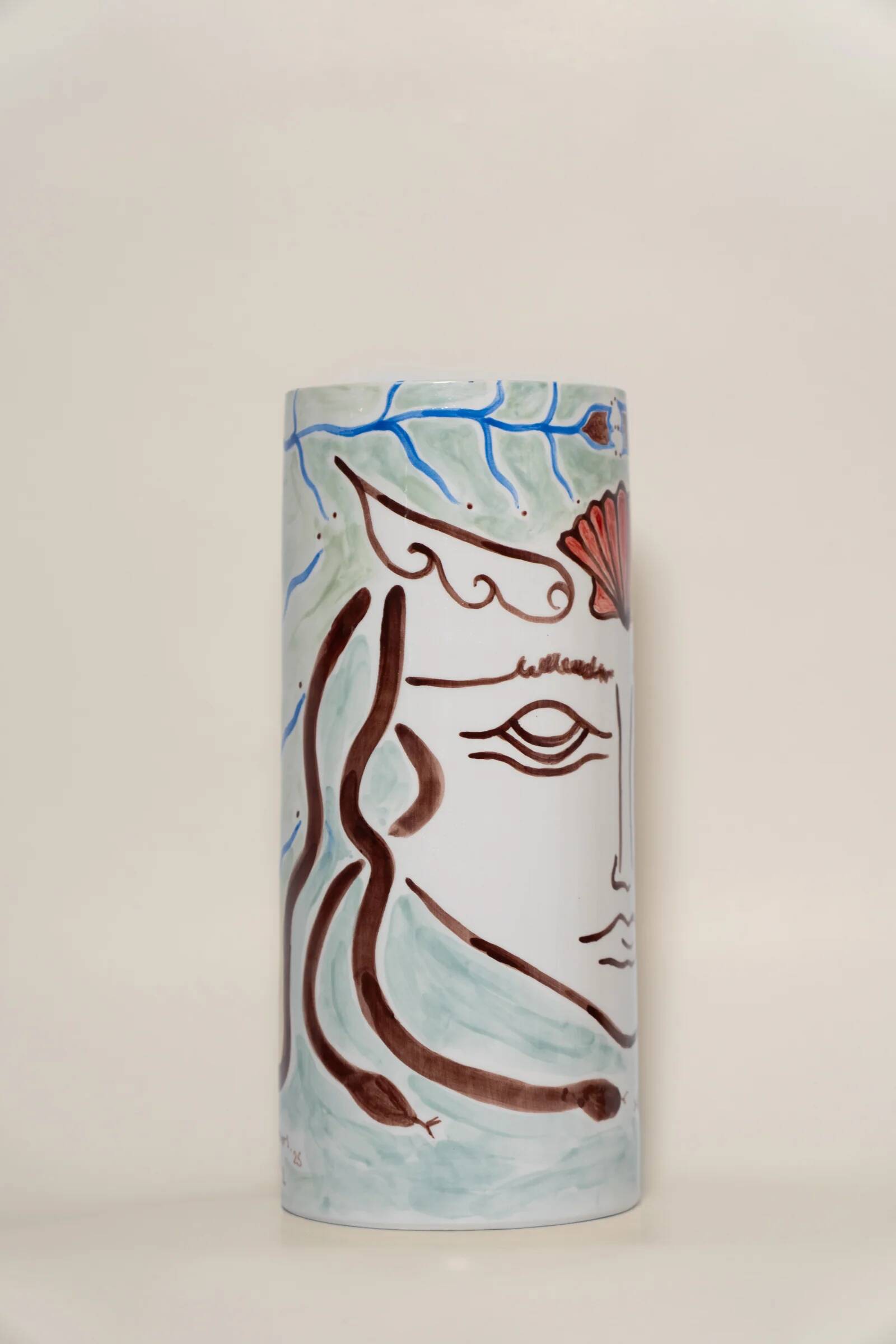 Medusa - ceramic vase