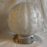 Globe art deco à poser