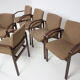 Set of six lounge chairs/Ton, Národní podnik Holešov, 1993.