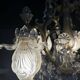 19th Century Cage Chandelier in Crystal and Gilded Bronze (Good Quality)