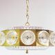 Swedish crystal pendant light attrib. Carl Fagerlund x Orrefors 1960s