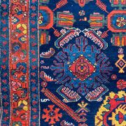 Tapis ancien persan Malayer couloir 109x525 cm