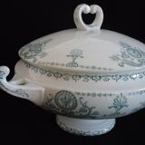 Soupière legumier Luneville, Keller et Guerin, modèle Lutzen