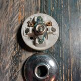 Vintage metal and porcelain switch