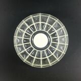 Mid Century Glass Ceiling Light From Limburg, Germany, 1960s/1970s